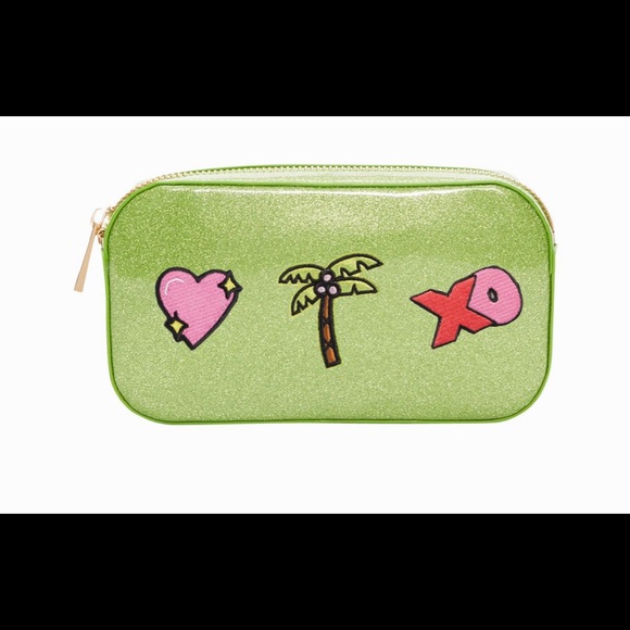 Stoney Clover Lane Handbags - SOLD OUT! Stoney Clover Small Green Glitter Pouch